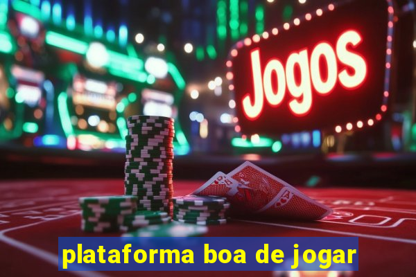 plataforma boa de jogar