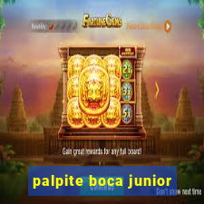 palpite boca junior