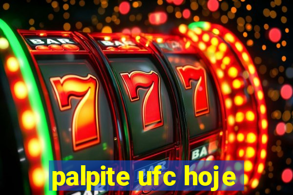 palpite ufc hoje