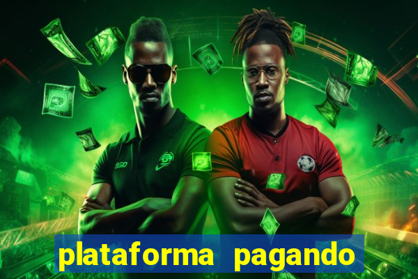 plataforma pagando no cadastro slots