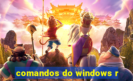 comandos do windows r