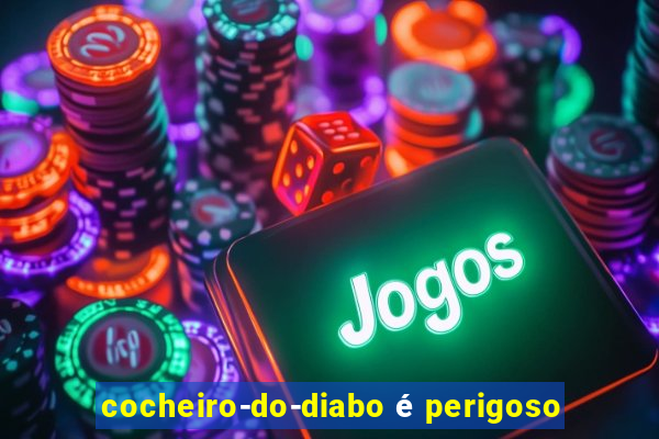 cocheiro-do-diabo é perigoso