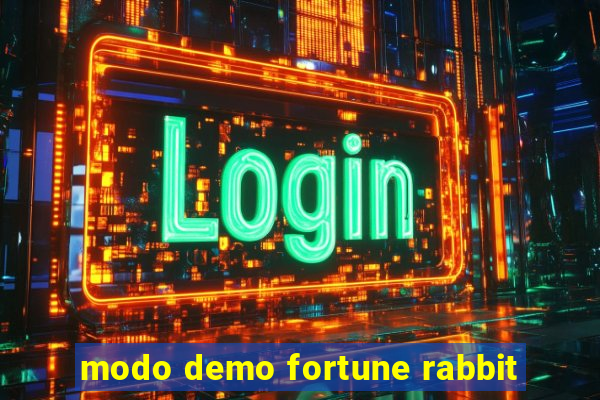 modo demo fortune rabbit