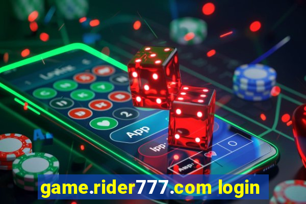 game.rider777.com login