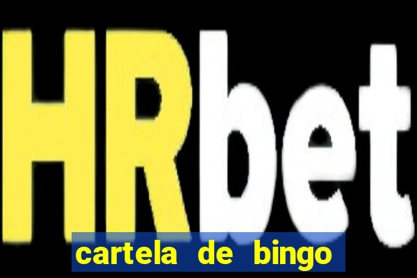 cartela de bingo ate 50 para imprimir