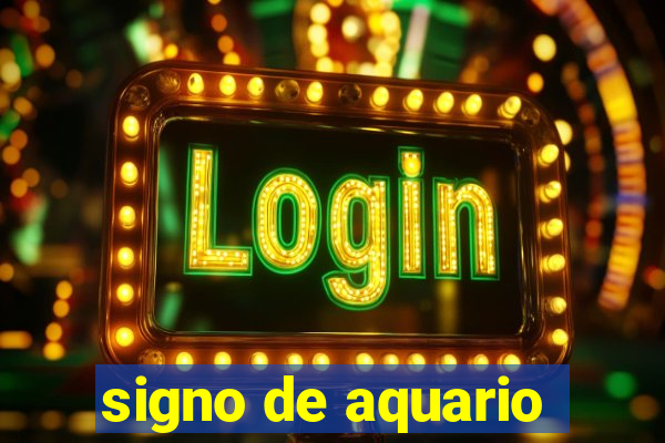 signo de aquario