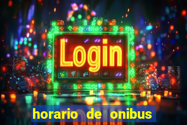 horario de onibus joinville vila nova via walmor harger