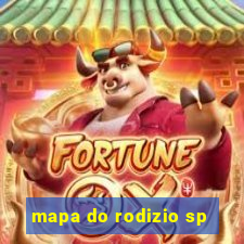 mapa do rodizio sp