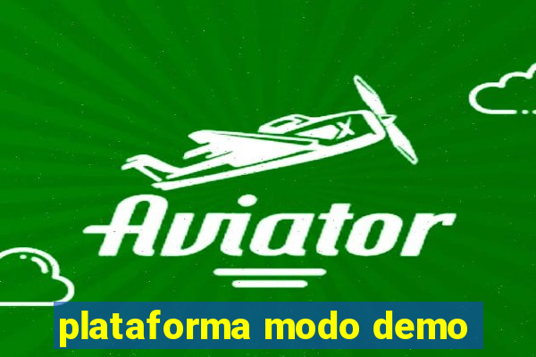 plataforma modo demo