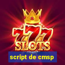 script de cmsp